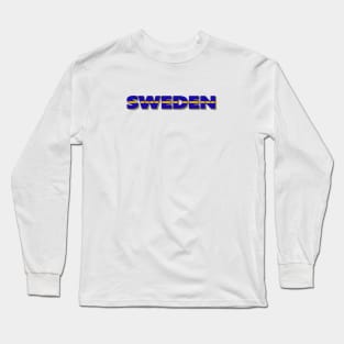 SWEDEN. SVERIGE. SAMER BRASIL Long Sleeve T-Shirt